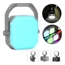 Mini Led Rgb Greika W127 Dupla Face Bluetooth