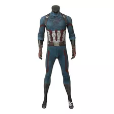 Vengadores 3 Capitán América Cos Traje Leotardo Mono Mismo Modelo