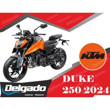 Moto Ktm Duke 250 2024 Financiado 100% Y Hasta En 60 Cuotas