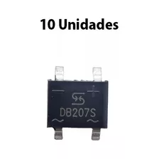 Db207s Puente De Diodos Db207 Sop-4 1000v 2a 10 Unidades 