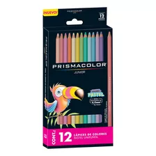 Lápices De Colores Prismacolor Junior Set 12 Pasteles