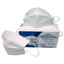 Kit 3x Máscara Tripla Proteção E Ajuste Nasal (150 Unidades)