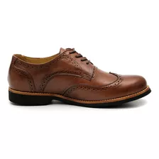 Sapato Social Masculino Couro Oxford Vintage Shoes Grand