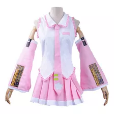 Disfraz De Anime Vestido Femenino Principiante Miku Cosplay