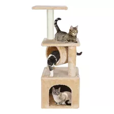 Gimnasio Para Gatos Segawe De 36'' Con Mueble Rascador