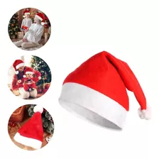 6 Gorro Touca De Natal Tradicional Papai Noel Chapéu Capuz 