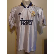 Camiseta Real Madrid 1998 2000 Roberto Carlos #3 Brasil T. L