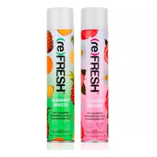 Kit 2 Aromas Shampoo Seco Sin Enjuague Refresh Cvl