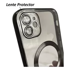 Carcasa Magnética Con Protector De Cámara Para iPhone Todos