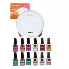 Kit Cabina Vanta 708 + 12 Esmaltes Uñas Ezflow A Elección