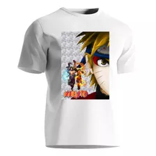 Camiseta Naruto Uzumaki E Sasuke Anime Naruto