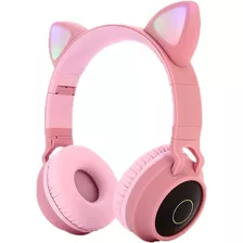 Ninos Bluetooth 5.0 Auriculares Con Oreja De Gato Auricul...