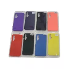 Forro Funda Silicon Case Para Huawei Nova 5t+vidrio Ceramico