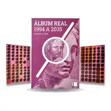 Álbum Para Moedas Brasileiras Do Real 1994 A 2035