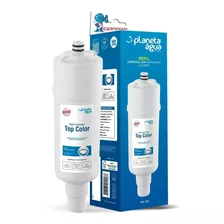 Refil Filtro Vela Planeta Água Compatível Com Purificador Colormaq Premium Top Color Cor Branco