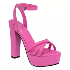 Sandalia Mujer Clasben Beki Rosa 14cm 117-586