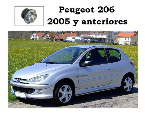 Tapones Seguridad Valvula Llanta Aire Logo Peugeot 206