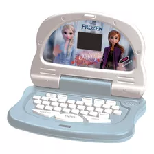 Laptop Infantil Educativo Frozen Magic Tech Bilíngue Candide