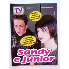 Revista Pôster Tv Mania Nº 48 - Sandy E Júnior - 2002