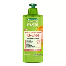 Crema Para Peinar 10 En 1 Fructis Adiós Esponjado 300 Ml