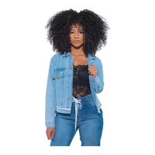 Jaqueta Feminina Blusa Frio Jeans Destroyer Revanche Linda