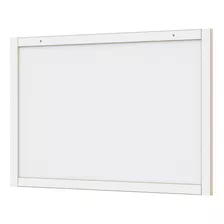 Lousa Quadro Escolar Branco 60x90cm Moldura Em Madeira Mdf