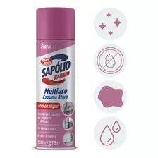 Espuma Ativada Floral Multiuso Sapolio Radium Bombril 300ml