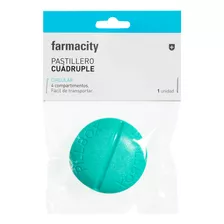 Pastillero Farmacity Redondo 4 Divisiones