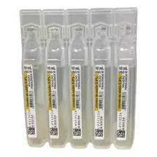 Soro Fisiológico 0,9% 10ml Estéril - Kit C/10 Flaconetes