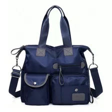 Bolsa Mujer Impermeable Viaje Nylon Tote Crossbody Bandolera