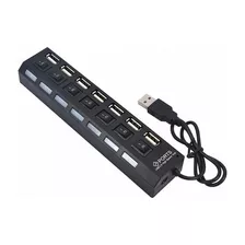 Zapatilla Hub Usb Multiplicador 7 Puertos Usb 2.0 - Full7x24