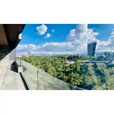 Departamento De Lujo Con Terraza Amplia Y Vista Panoramica. Elysee, Campos Elíseos, Polanco