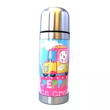 Termo De Metal Térmico 350 Ml Peppa Pig George Pig