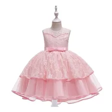 Vestido Fiesta De Cumpleaños Para Niña, Vestido Elegante.