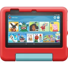 Tablet Para Niños Amazon Fire 7 Kids 32gb Funda Rojo