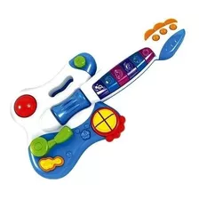 Guitarra Infantil Con Musical Con Luz Y Sonido Juguete Ideal