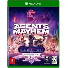 Jogo Agents Mayhem Xbox One Midia Fisica Deep Silver