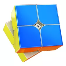 Cubo Mágico 2x2 Magnético Moyu Rs2m V2 Speed Cube 2022