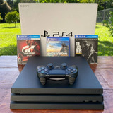 Sony Playstation 4 & 4 Pro Con 3 Juegos Con 1 AÃ±o GarantÃ­a