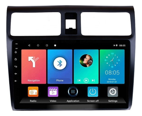 Android Suzuki Switf 07-11 Wifi Gps Carplay Touch Radio Usb  Foto 3