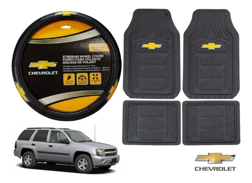 Tapetes 4pz Chevrolet + Cubrevolante Trailblazer 2006