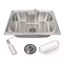 Cuba Pia Cozinha Gourmet Aço Inox 60x42 C/ Acessórios