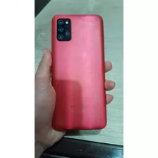 Samsung Galaxy A03s Rojo Con Detalle En La Pantalla