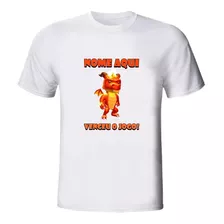 Camiseta Masculina Gamer Stumble Guys - Inferno Dragon