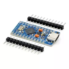 Pro Micro Atmega32u4 Placa De Desarrollo Usb-c X2 Unidades