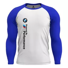 Camisa Térmica Bmw Rash Guard Compressão Segunda Pele + Uv