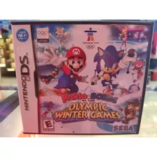 Nintendo Ds Mario & Sonic Winter Games - Usado