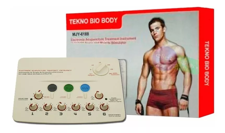 Electroestimulador Tens Ems Acupuntura Tekno Bio Body