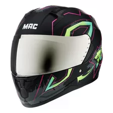 Casco Moto Integral Mac Bass Grafiti Edicion Limitada 