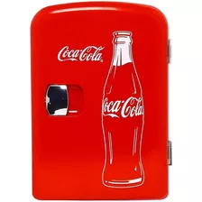 Mini Refrigerador Coca Cola Estilo Retro 6 Latas Portatil